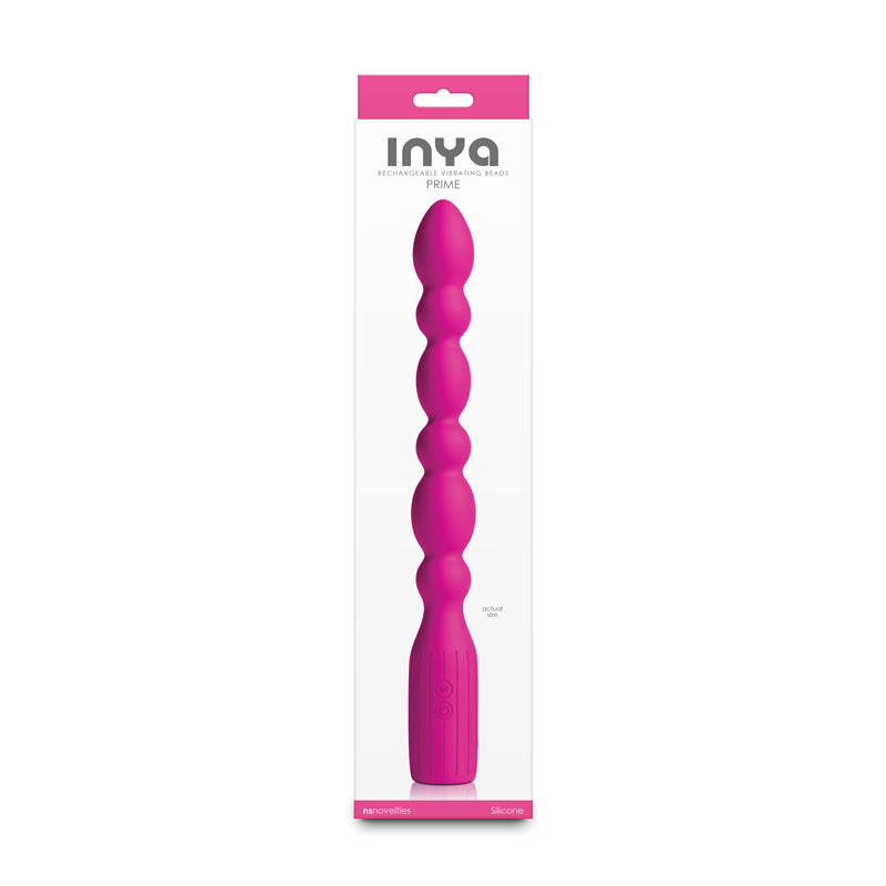 Inya Prime Pink Pink 28.8 Cm Usb Rechargeable Anal Vibrator