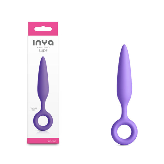 Inya Slide Purple Purple 12.7 Cm Anal Plug
