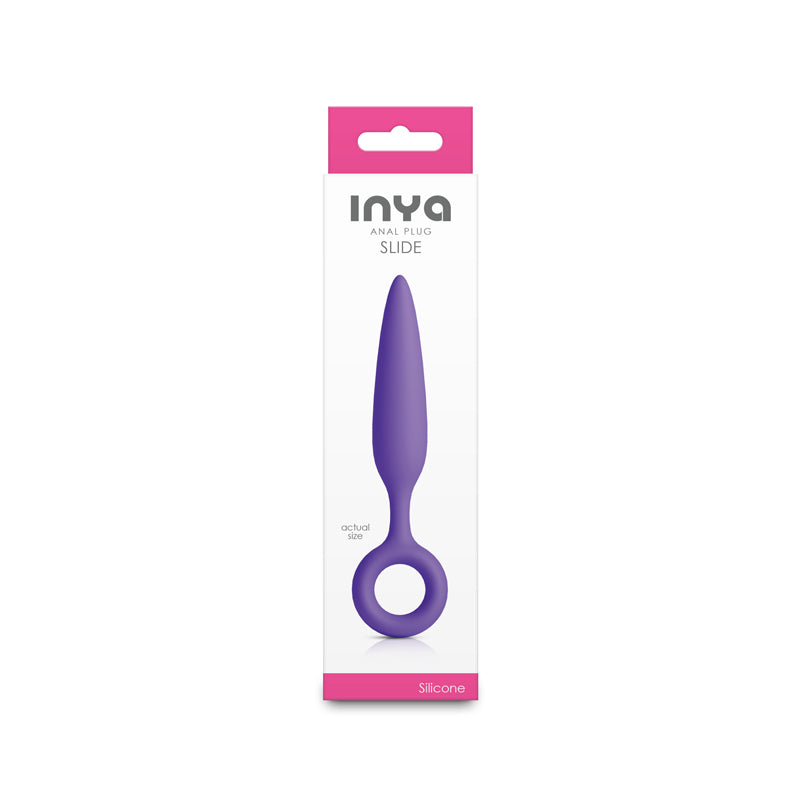Inya Slide Purple Purple 12.7 Cm Anal Plug