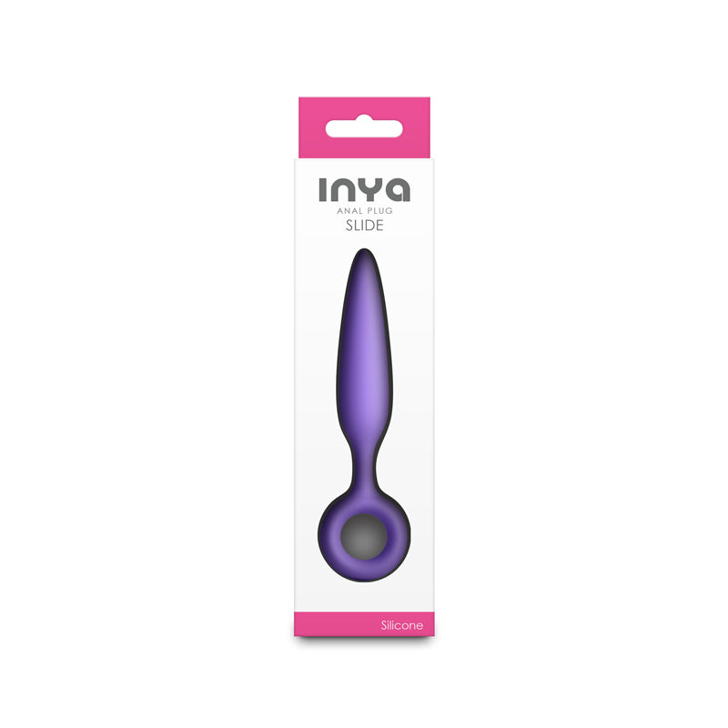 Inya Slide Purple Purple 12.7 Cm Anal Plug