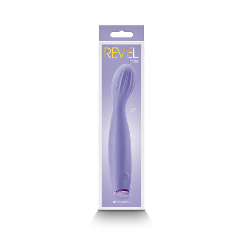 Revel Pixie Purple Purple 17.3 Cm Usb Rechargeable Vibrator