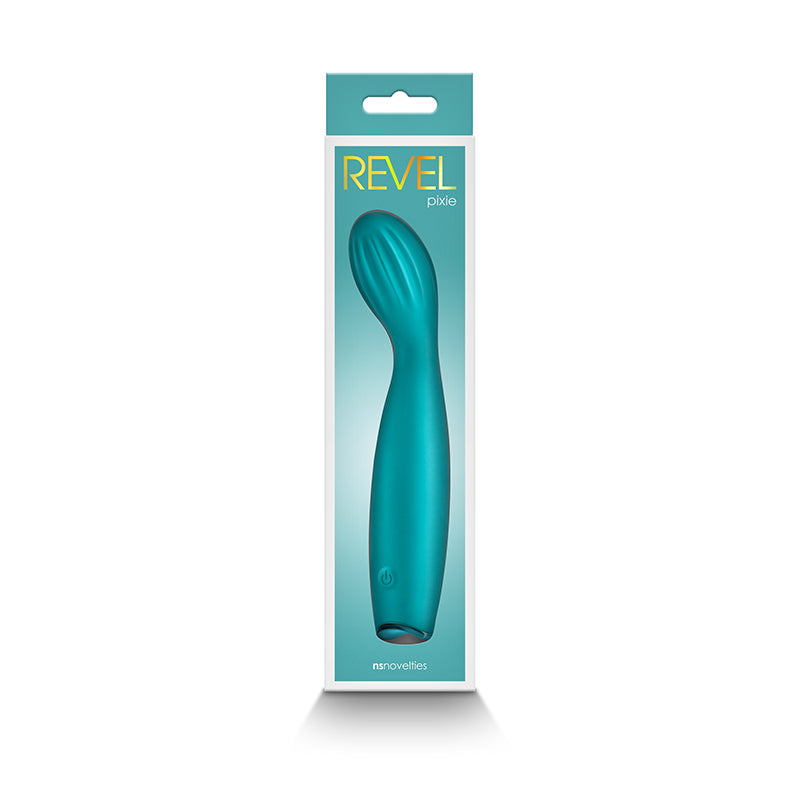 Revel Pixie Teal Teal 17.3 Cm Usb Rechargeable Vibrator