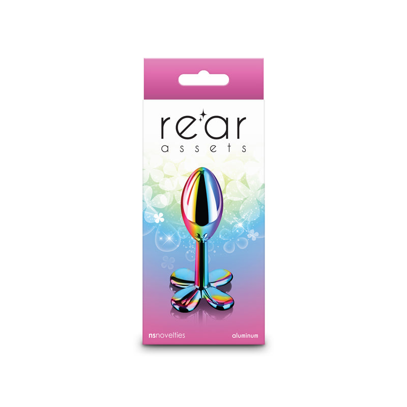 Rear Assets Clover Multicolour Multicoloured 9.2 Cm Metallic Butt Plug