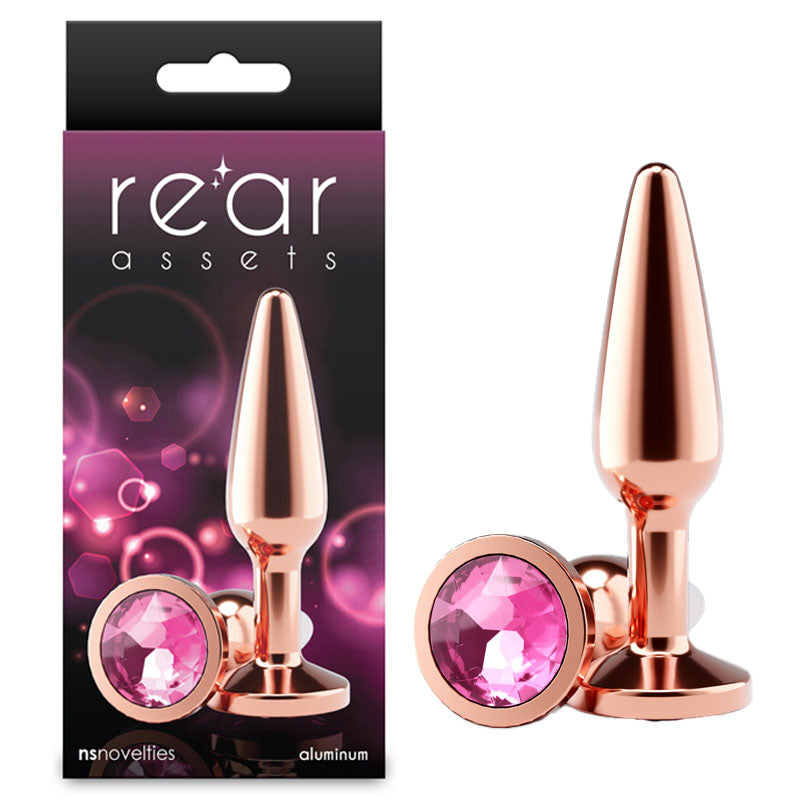 Rear Assets Tapered Medium Rose Gold