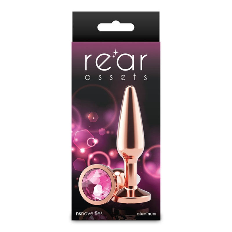 Rear Assets Tapered Medium Rose Gold