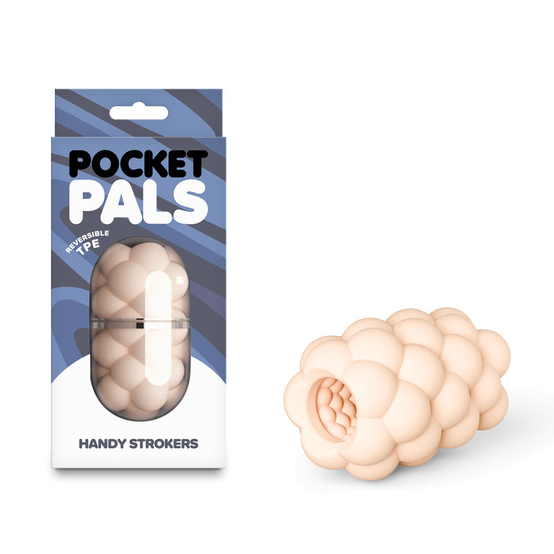 Pocket Pals Bubbles Flesh Flesh Mini Stroker