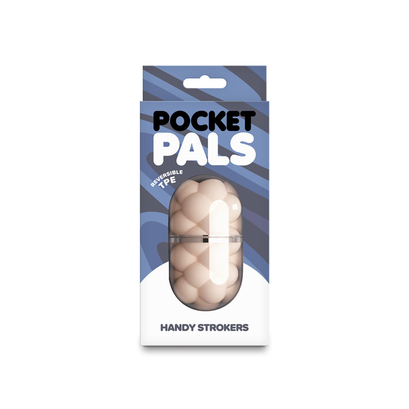 Pocket Pals Bubbles Flesh Flesh Mini Stroker