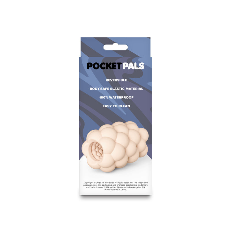 Pocket Pals Bubbles Flesh Flesh Mini Stroker