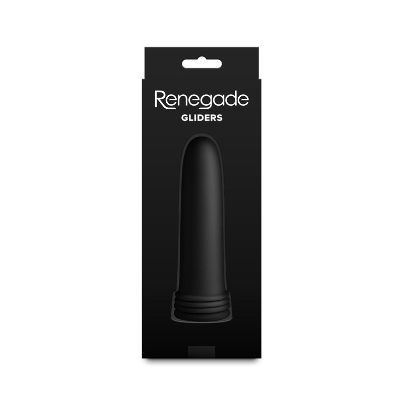 Renegade Gliders Black Black Anal Dilators Set Of 4