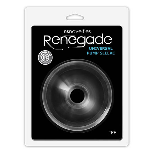 Renegade Universal Pump Sleeve Clear Penis Pump Sleeve