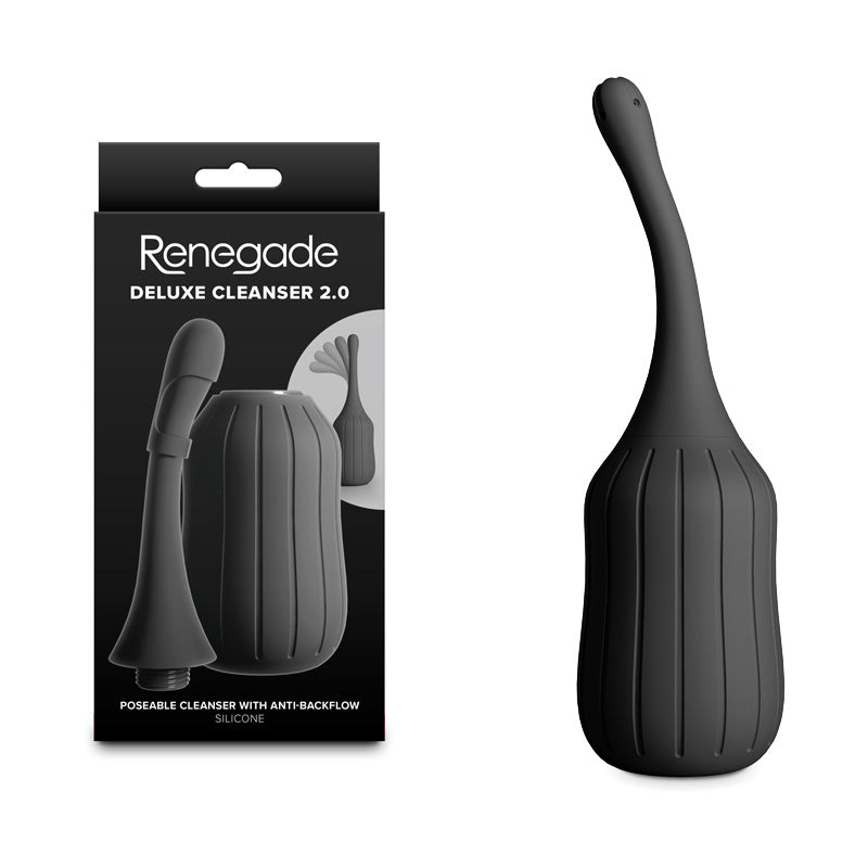 Renegade Deluxe Cleanser 2.0 Black Black Unisex Douche