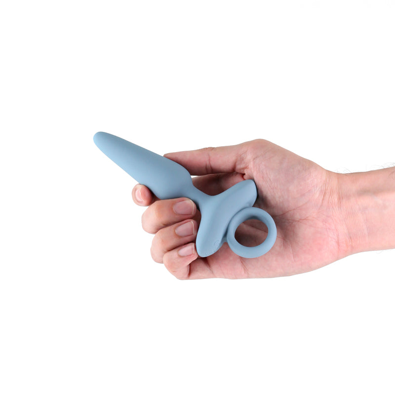 Renegade Maverick Grey Grey 15 Cm Usb Rechargeable Vibrating Butt Plug