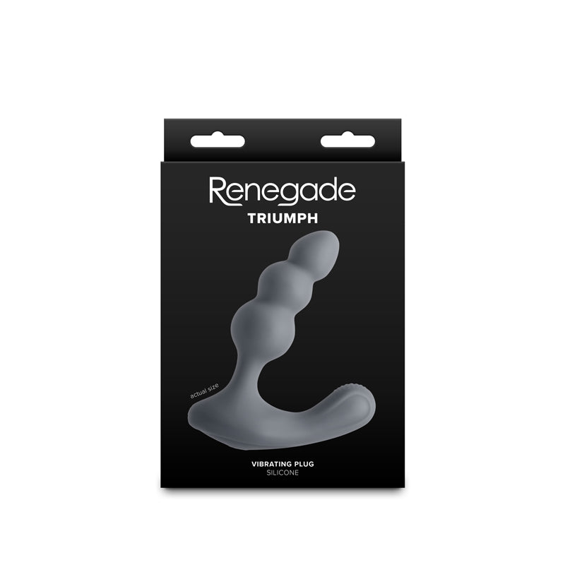 Renegade Thumper Grey Grey 13.1 Cm Usb Rechargeable Prostate Massager