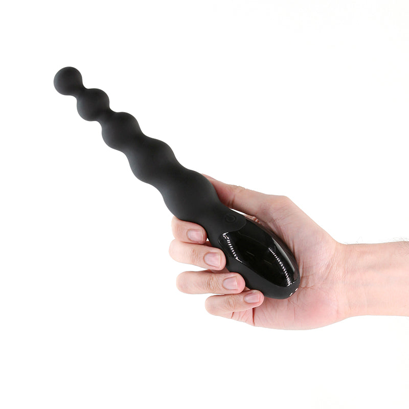 Renegade Virtua Black Black 23.9 Cm Usb Rechargeable Anal Vibrator