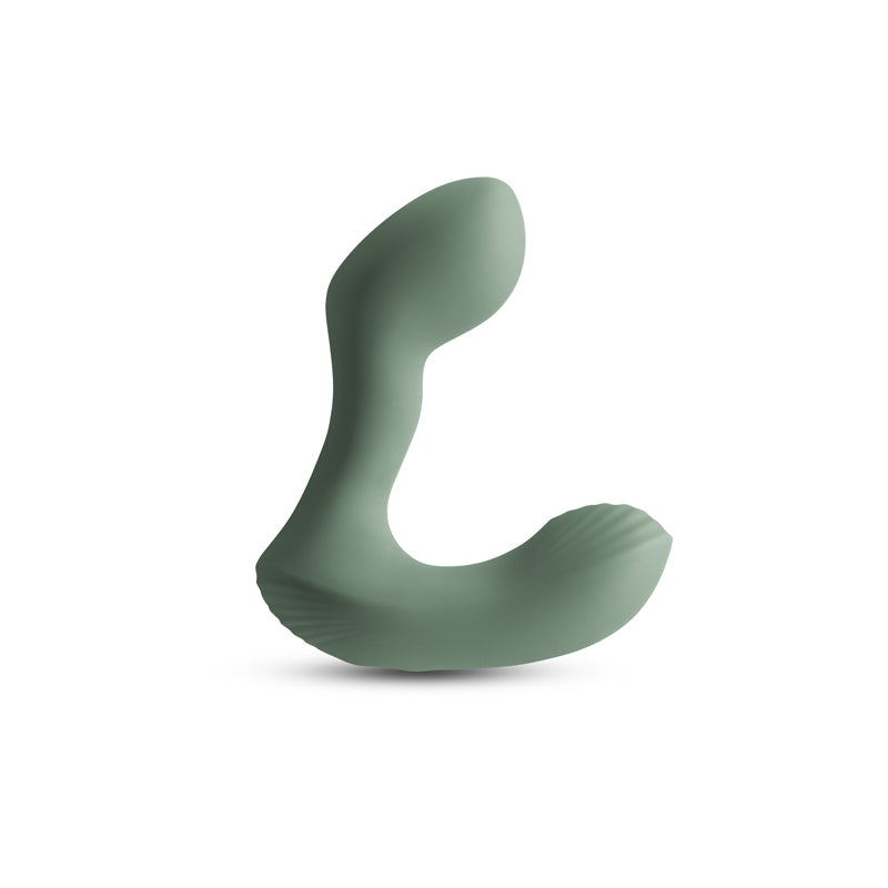 Renegade Outlaw Sage Green 12 Cm Usb Rechargeable Vibrating Prostate Massager