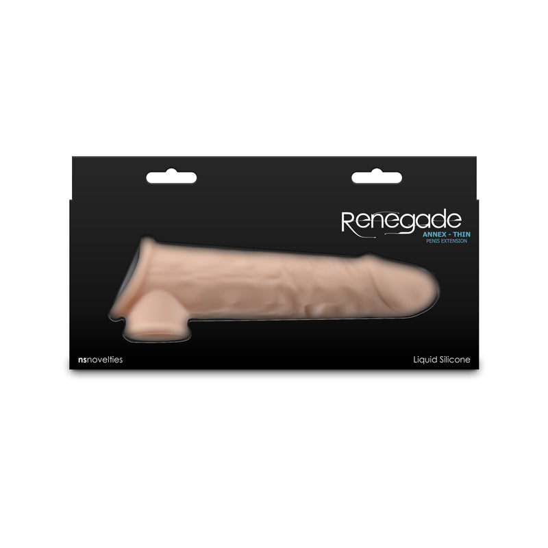 Renegade Annex Thin Flesh Flesh 19.4 Cm Penis Extender Sleeve