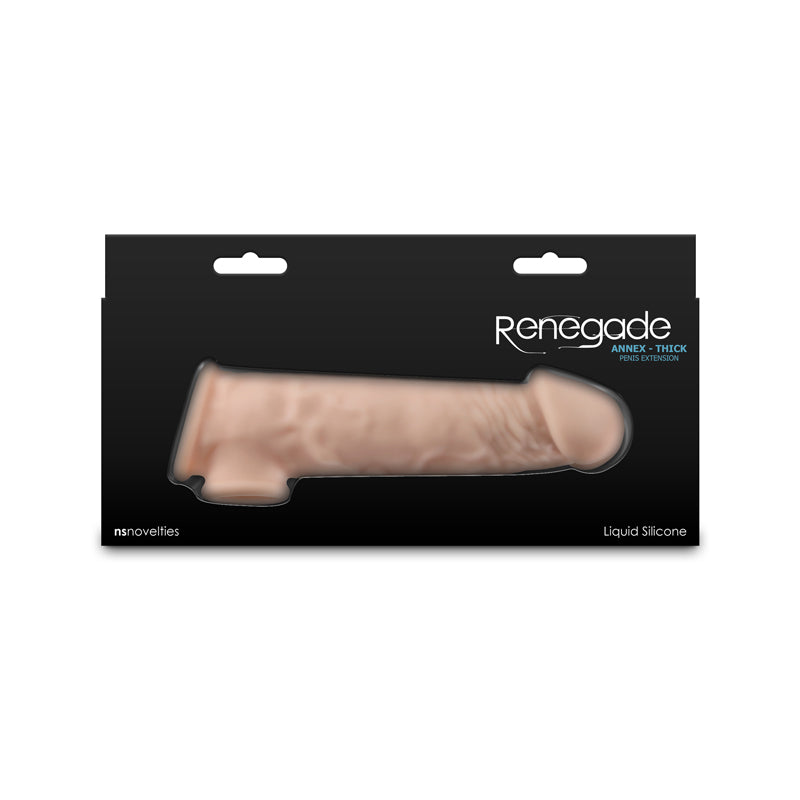 Renegade Annex Thick Flesh Flesh 18.6 Cm Penis Extender Sleeve
