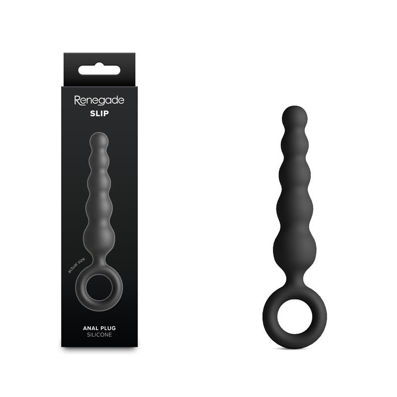 Renegade Slip Black Black 12.7 Cm Anal Plug