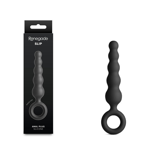 Renegade Slip Black Black 12.7 Cm Anal Plug