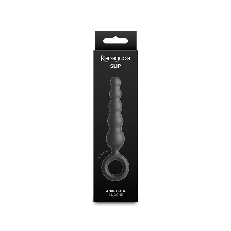 Renegade Slip Black Black 12.7 Cm Anal Plug