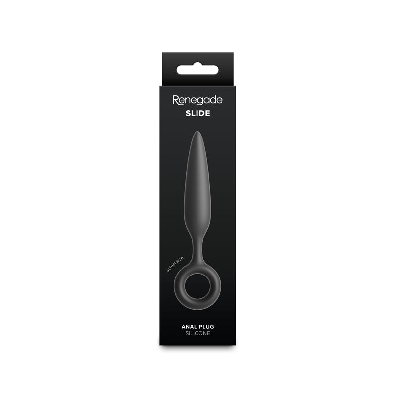 Renegade Slide Black Black 12.7 Cm Anal Plug