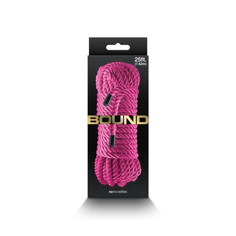 Bound Rope Pink Pink Bondage Rope 7.6 Metre Length