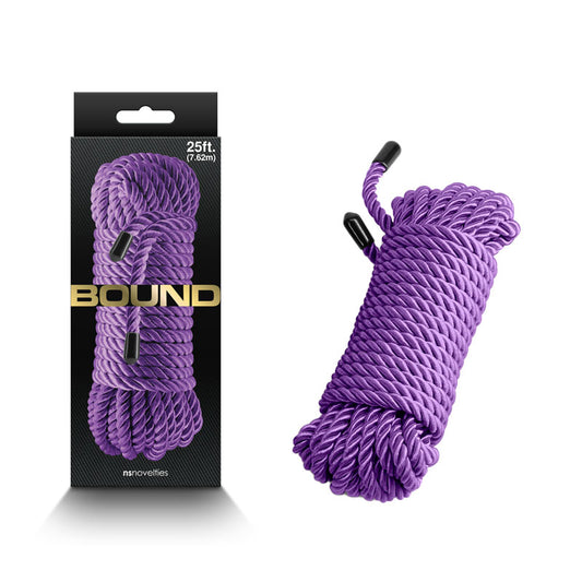 Bound Rope Purple Purple Bondage Rope 7.6 Metre Length