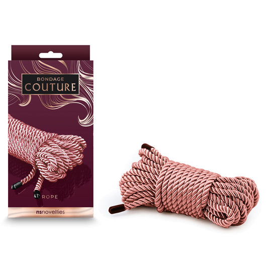 Bondage Couture Rope Rose Gold Rose Gold Bondage Rope 7.6 Metre
