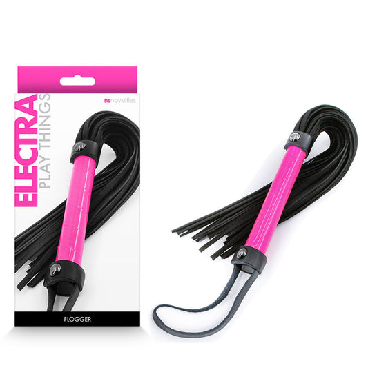 Electra Flogger Pink Pink Flogger Whip