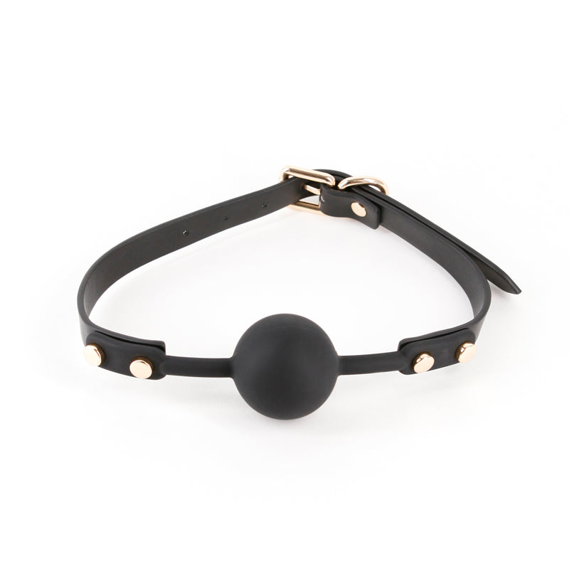 Fetish & Fashion Janice Black Black Mouth Restraint