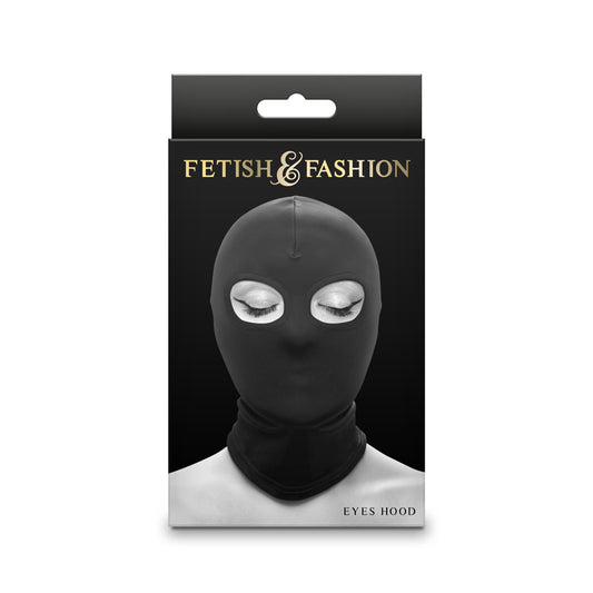 Fetish & Fashion Eyes Hood Black Black Hood