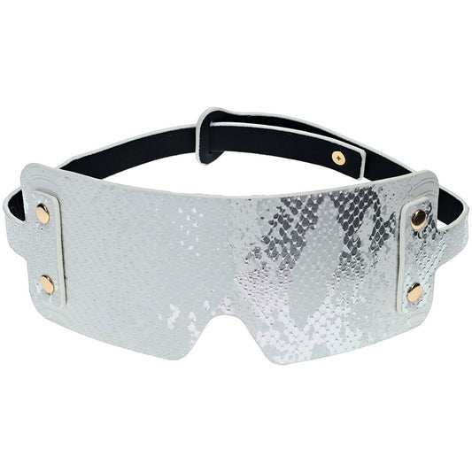 Ouch! Florence Collection Blindfold White Eye Restraint