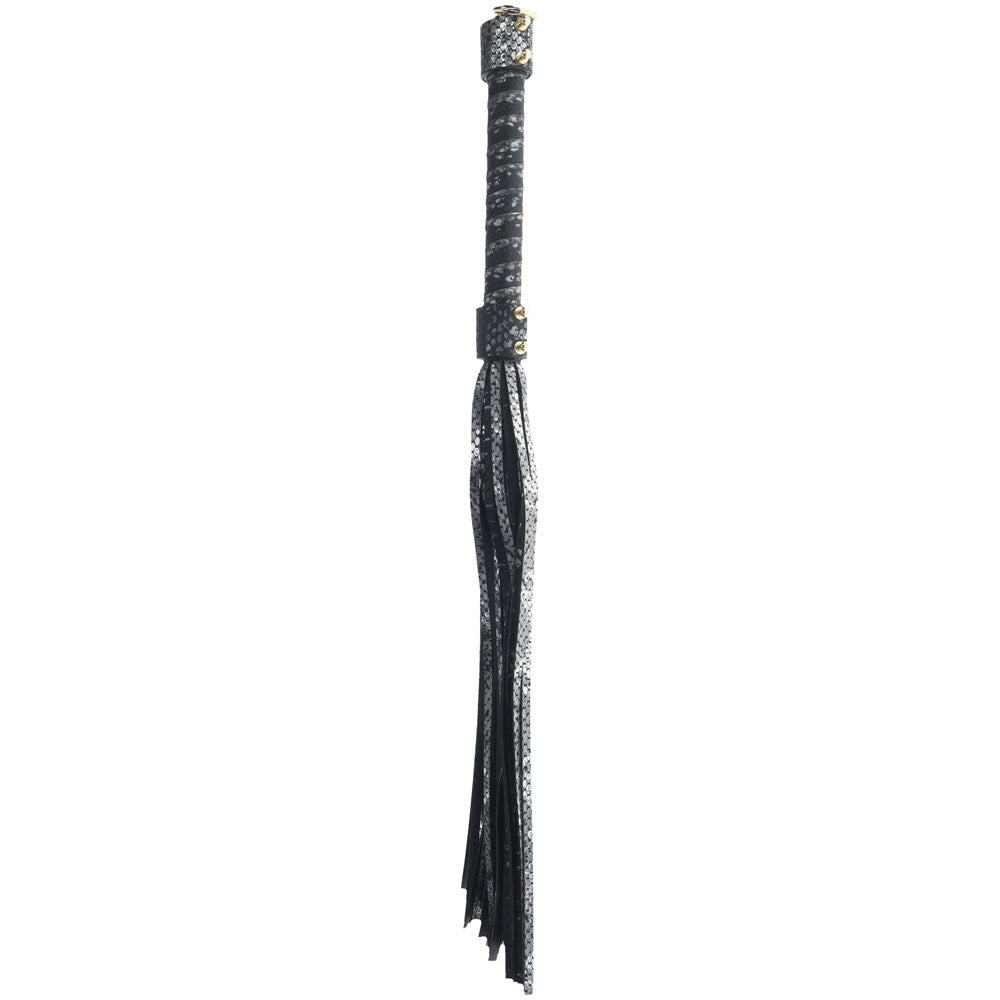 Ouch! Florence Collection Flogger Black Flogger Whip