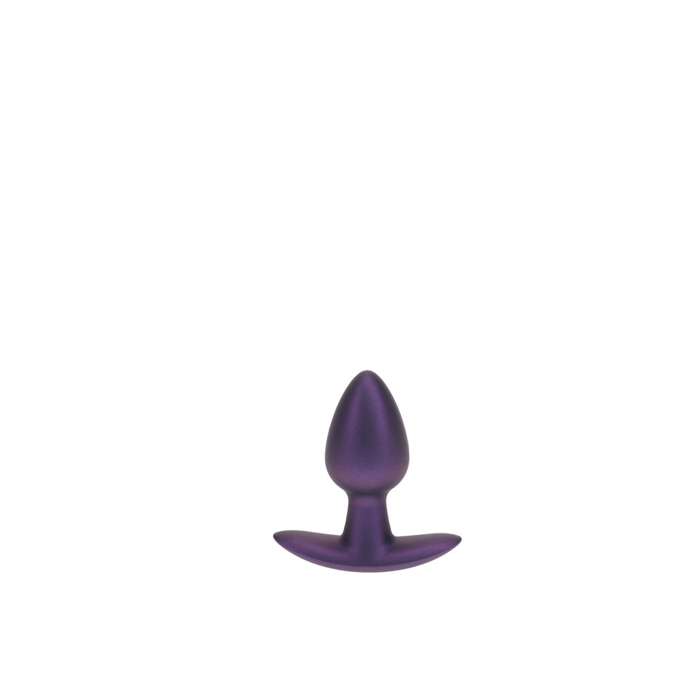 Ouch! Anal Plug Small Metallic Purple Metallic Purple 6.5 Cm Small Butt Plug