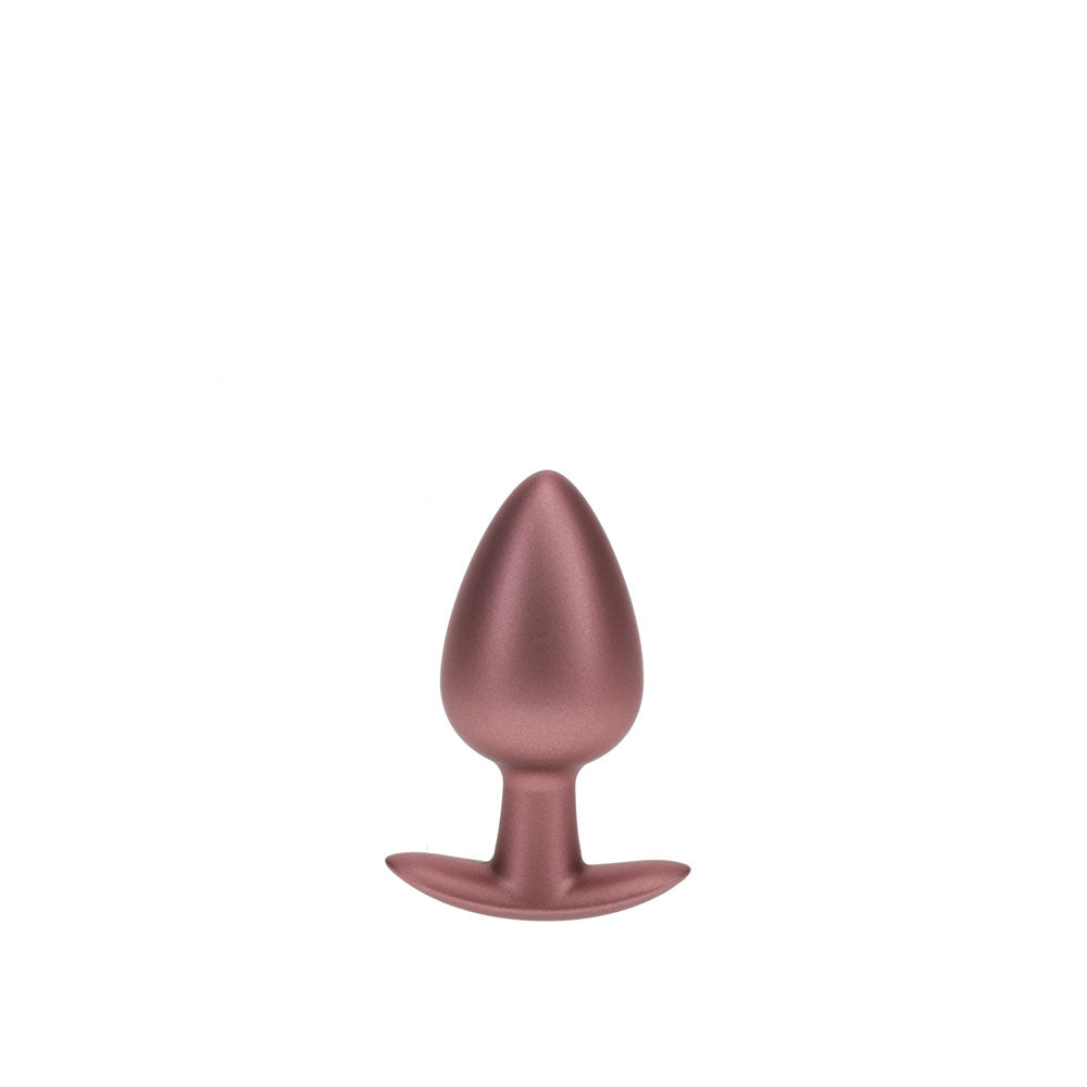 Ouch! Anal Plug Large Rose Gold Rose Gold 8.9 Cm Large Butt Plug