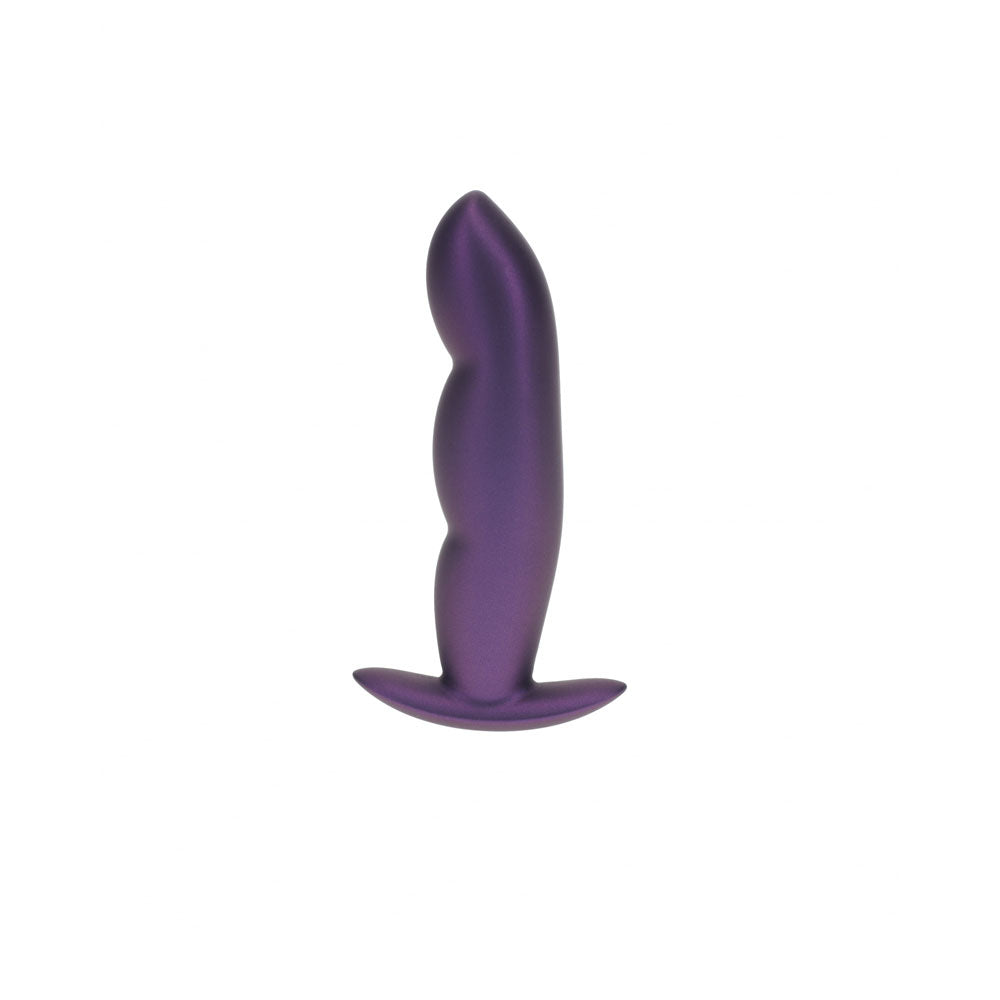 Ouch! Finger Anal Plug Metallic Purple Metallic Purple 11.7 Cm Butt Plug