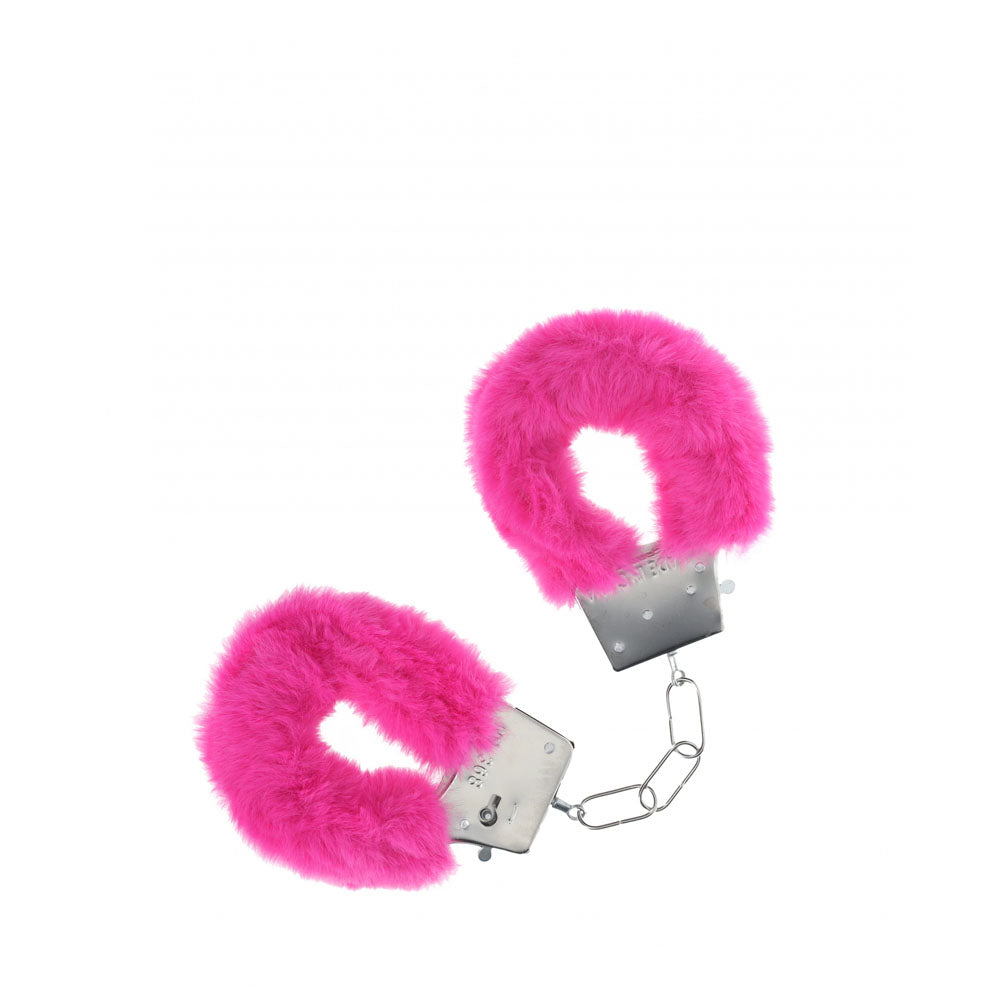 Ouch! Classic Fluffy Cuffs Pink Pink Fluffy Restraints