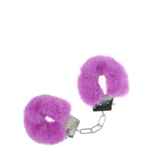 Ouch! Classic Fluffy Cuffs Purple Purple Fluffy Restraints