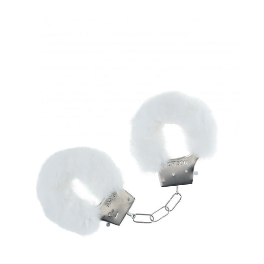 Ouch! Classic Fluffy Cuffs White White Fluffy Restraints