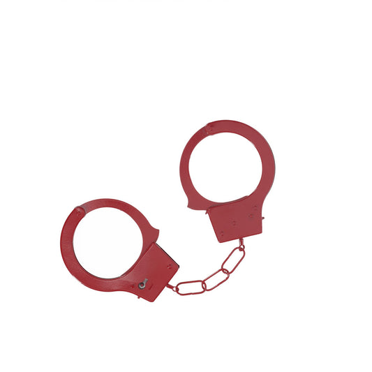 Ouch! Classic Metal Cuffs Red Red Restraints