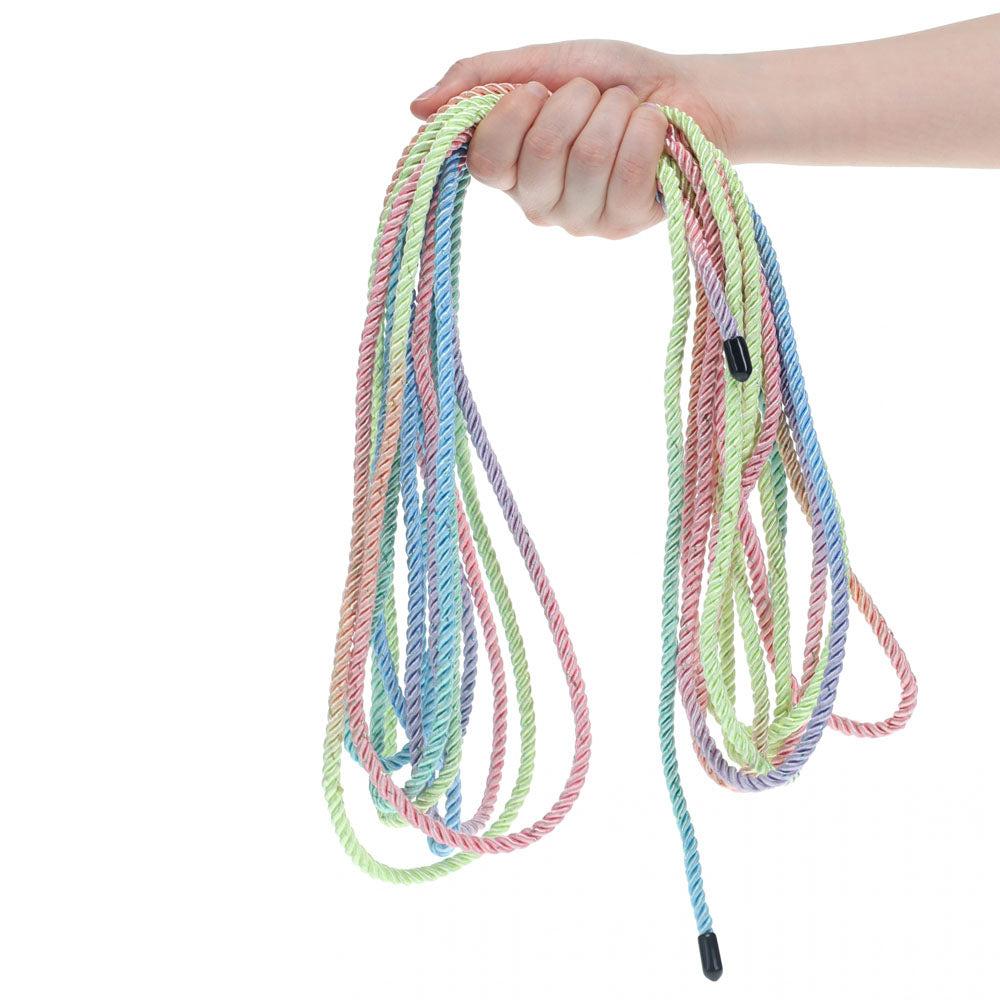 Ouch! Bondage Rope 10 M Multicolour 1 Multicoloured Nylon Bondage Rope 10 Metre Length