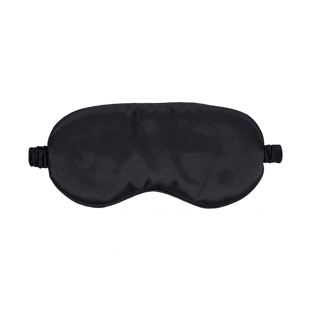 Ouch! Satin Mask Black Black Eye Mask