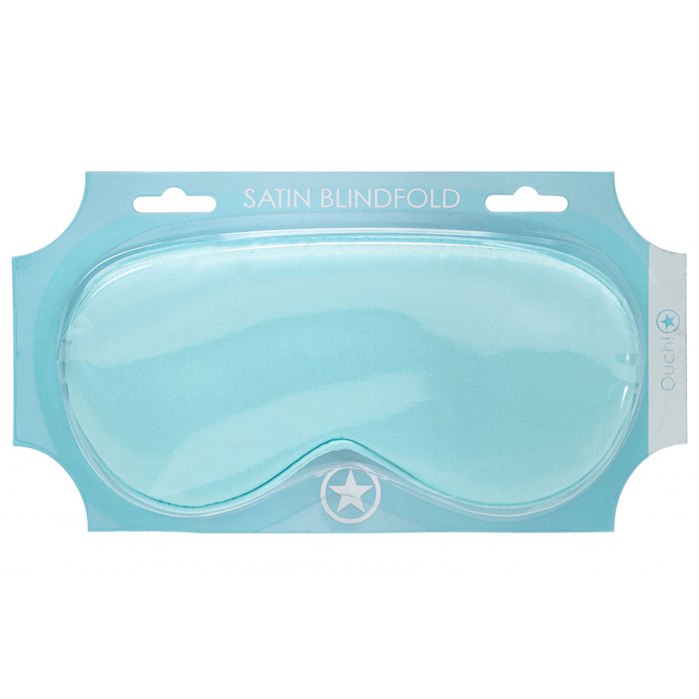 Ouch! Satin Mask Powder Blue Powder Blue Eye Mask