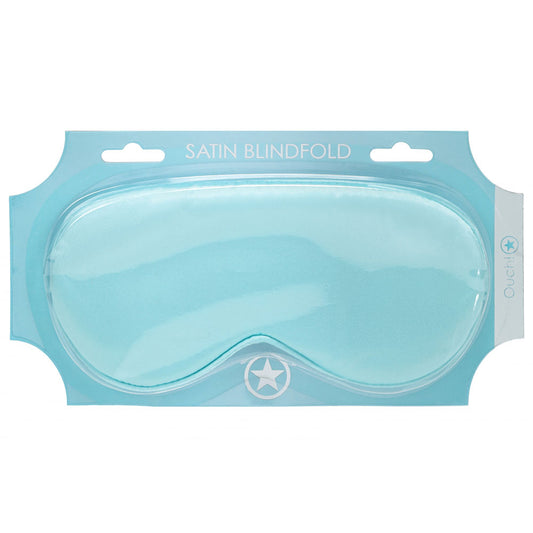 Ouch! Satin Mask Powder Blue Powder Blue Eye Mask
