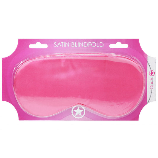 Ouch! Satin Mask Pink Pink Eye Mask