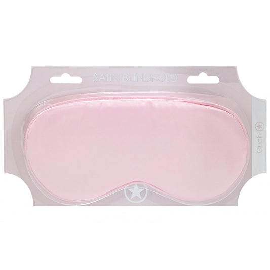 Ouch! Satin Mask Powder Pink Powder Pink Eye Mask