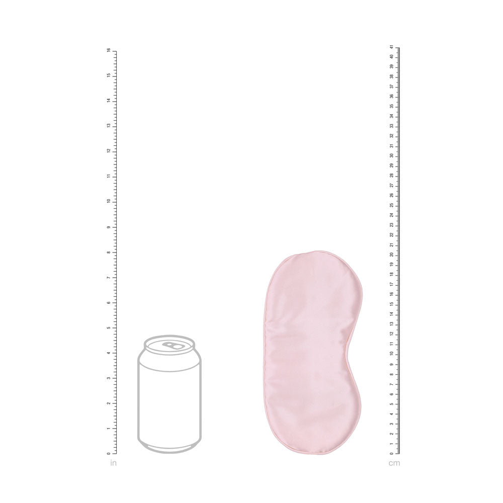 Ouch! Satin Mask Powder Pink Powder Pink Eye Mask
