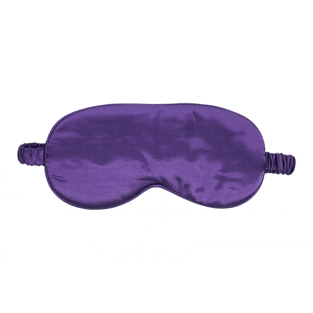 Ouch! Satin Mask Purple Purple Eye Mask