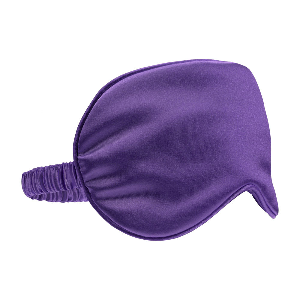 Ouch! Satin Mask Purple Purple Eye Mask
