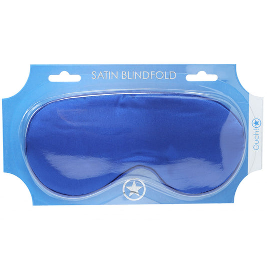 Ouch! Satin Mask Royal Blue Royal Blue Eye Mask